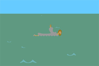 neen_jesusswimming neen_jesusswimming