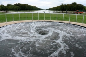 Anish Kapoor, "Descension" (2014), Chateaux de Versailles