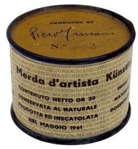 Piero Manzoni (1933-1961), Merda d´Artista, (Artist´s Shit), 1961